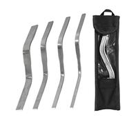 Tuck Pointing Tools - Tambor de acero inoxidable de 4 piezas
