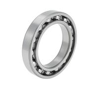 TUCKBOLD 6017 Rodamientos De Bolas De Ranura Profunda 85x130x22mm P4 Tipo Abierto Rodamientos Lubricados 1 Pc Rueda De Coche Scooter Patineta Universal Tono Plateado