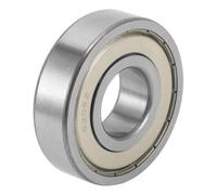 TUCKBOLD 6305ZZ Rodamientos De Bolas De Ranura Profunda 25x62x17mm P5 Doble Sello Metálico Rodamientos Lubricados 1 Pc Universal Para Coche Scooter Patineta Rueda Tono Plateado