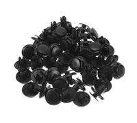 TUCKBOLD Clip De Falda Delantera Del Coche Para Honda Civic 2013-2021 Duradero Remaches De Retenedor De Plástico Tipo Empuje Para Parachoques Negro 50 Pcs Para Honda Fit 2015-2021