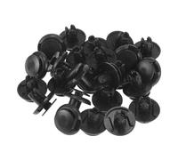 TUCKBOLD Clip De Falda Delantera Del Coche Para Honda Civic 2013-2021 Duradero Tipo De Empuje Del Parachoques Retenedores De Plástico Negro 25 Pcs Para Honda Fit 2015-2021