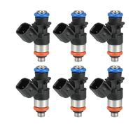 TUCKBOLD Inyector De Combustible Para Ram 1500 13-17 6 Pzas | Color Negro, Material Metal Y Plástico, Tamaño 50X14Mm, Oe 05184085Ac, Para Dodge Challenger Y Para Chrysler 3.6L