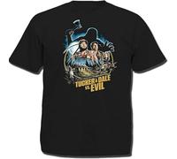 Tucker & Dale Vs. Evil 2010 Old Movie Horror Men's T Shirt Black M