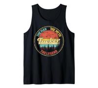 Tucker The Man The Myth The Legend Men Nombre Personalizado Camiseta sin Mangas