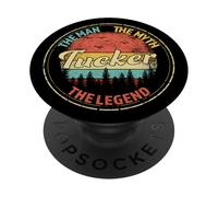 Tucker The Man The Myth The Legend Men Nombre Personalizado PopSockets PopGrip Adhesivo