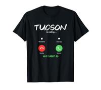 Tucson está Llamando y Debo IR a Arizona de Viaje Camiseta