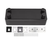 Tudaheuiy Doble Resistente Tendedero Retráctil, 4.2 M Tendedero Retractable Invisible Interiores y Exteriores Ajustable Retráctil de Pared para Balcón Hotel Baño (Negro)