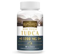 TUDCA ultra fuerte (1200 mg por porción), 60 cápsulas - Sales biliares de ácido tauroursodesoxicólico, suplemento hepático | Sin OMG, sin gluten