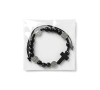 Tudetic Pulsera Decenario San Benito Devocional (Rosario, Brazalete, Amuleto, Regalo) 4858
