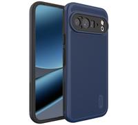 TUDIA DualShield Grip Compatible con Google Pixel 10 Pro XL (2025) Funda [MergeGrip] de Calidad Militar de Doble Capa Resistente a los Golpes Robusta y Duradera - Azul Índigo