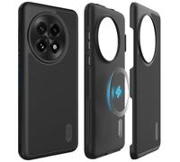 TUDIA DualShield Grip Compatible con OnePlus 13 5G (2025) Funda [MagSafe-Compatible] MergeGrip de Calidad Militar de Doble Capa Resistente a los Golpes Robusta y Duradera - Negro Mate