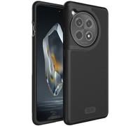 TUDIA DualShield Grip diseñado para OnePlus 12R Case 5G (2024), [MergeGrip] Funda protectora para teléfono de doble capa de grado militar a prueba de golpes, delgada, resistente y resistente (negro ma
