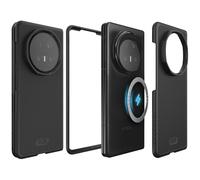 TUDIA Funda MergeGrip V2 para Honor Magic V5 5G (2025). Compatible con MagSafe Doble Capa Resistente a Golpes y diseño de Agarre Robusto - Negro Mate