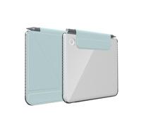 TUDIA M-Flip Funda Magnética para Kobo Libra Colour (2024) - Carcasa Transparente Desmontable Antigolpes Función Auto-Reposo y Soporte para Lápiz - Azul Celeste