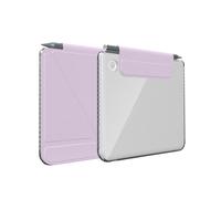 TUDIA M-Flip Funda Magnética para Kobo Libra Colour (2024) - Carcasa Transparente Desmontable Antigolpes Función Auto-Reposo y Soporte para Lápiz - Morado