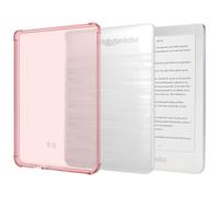 TUDIA SKN Diseñado para Kobo Clara HD Case 6" (218) Contraportada, [Esquinas Reforzadas] Gel de Silicona Delgado Anti-Amarillamiento a Prueba de Golpes Parte Trasera Transparente Ligero Agarre Parac