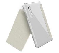 TUDIA SKN FLIP - Funda diseñada para Onyx Boox Palma 2, tecnología mejorada de encendido y apagado automático, parte trasera de TPU transparente delgada a prueba de golpes con cubierta de piel