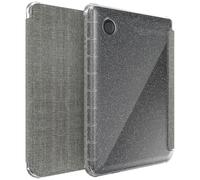 TUDIA SKN FLIP V2 diseñado para Kobo Clara BW/Colour Case (2024) - [Tecnología mejorada de encendido y apagado automático] a prueba de golpes, delgada y transparente de cuero texturizado de