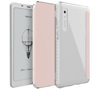 TUDIA SKN FLIP V2 - Funda diseñada para Onyx Boox Palma 2, tecnología mejorada de encendido y apagado automático, parte trasera de TPU transparente delgada a prueba de golpes con cubierta de piel