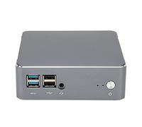 Tudin Mini PC, Mini PC Desktop 110-240V Multi Puerto 12GB 512GB 2.4G 5G WiFi de Doble Banda SODIMM RAM Dual DDR4 64GB para señalización Digital para el hogar para centros de Medios Enchufe de la UE