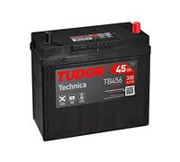 TUDOR Batería 45, Ah 330, A/EN TB456 L 237mm B 127mm H 227mm Compatible con KIA RIO III UB, TOYOTA Yaris Hatchback P13, SUZUKI SWIFT IV FZ, NZ, MAZDA 2 Hatchback DE, DH3