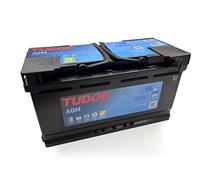 Tudor Batería de coche TK960 96Ah 850A AGM para vehículos Start-Stop 353×175×190 mm