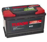 TUDOR Batería (de coche) 640.0 A 80.0 Ah 12.0 V Premium (Ref: TB800)