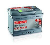 Tudor plomo calcio TA770 Batería de coche Tudor 77Ah 760A, Gama High Tech, para Automóvil de turismo