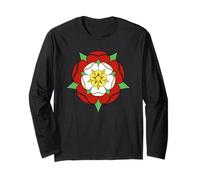 Tudor Rose Union Houses of Tudor, Arte del Patrimonio Cultural británico Manga Larga