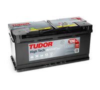 Tudor TA1000 Batería de coche de Plomo Calcio 100Ah 900A, Gama High Tech, para Automóvil de turismo