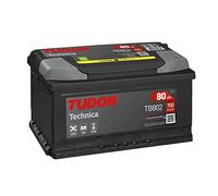 Tudor TB802 Batería de coche Tudor 80Ah 700A, Gama Technica, Automóvil de turismo