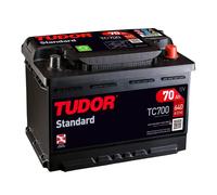 Tudor TC700 Batería de Coche 70Ah 640A EN