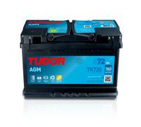 Tudor TK720 Batería de Coche AGM 72Ah 760A EN