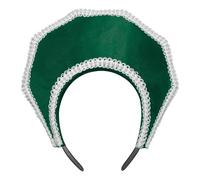 Tudory Styles Tocado de Coronas Victorianas con Adorno de Perlas Decoración para Recreaciones Históricas y Fiestas Temáticas Diadema con Sombrero de Ana Bolena Clásica con Elegante Detalle de Perlas