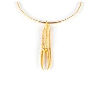 TUENT ELÁSTICO collar #oro brillo