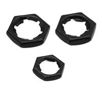 Tuerca autoblocante de acero al carbono de acero inoxidable M6 ~ M56 316/304(Black Iron,M42-2pcs)