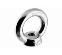 Tuerca con ojo 12mm, DIN 582, acero inoxidable AISI 316