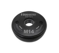 Tuerca con reborde rápido negro, amoladora angular m14, tuerca de bloqueo de liberación, placa de presión, accesorios eléctricos, Herramienta de sujeción de repuesto(M10 black)