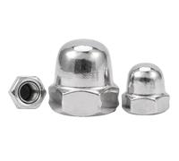 Tuerca de acero inoxidable 304, rosca izquierda, antidiente, ajuste en sentido antihorario, apta for equipos rotativos y situaciones específicas, M6-M16(M10)
