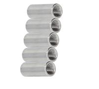 Tuerca de acoplamiento de junta de columna redonda de extensión de acero inoxidable M3 M4 M5 M6 304, tuerca de tornillo de conexión, 5 uds. 5pcs M5*8 * 8