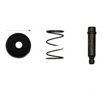 Tuerca de bloqueo de amoladora angular autoblocante de 5,9 x 27 mm, kit de botón de metal con resorte y pasador para tareas de pulido de corte de molienda