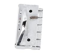 Tuerca de Bloqueo de Guitarra sin Cabeza de 6 Cuerdas, Metal Portátil, Buena Entonación, Bloqueo de Cuerda de Guitarra Corta sin Cabeza único y Moderno para Practicar (SILVER)