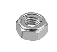 Tuerca De Bloqueo Hexagonal Autoblocante Inserción Metal Acero Inoxidable 304, 1-20 Piezas, M3 M4 M5 M6 M8 M10 M12 M14 M16 M18 M20 M22 M24 M27 M30 DIN980(M5 x 0.8mm-20pcs)