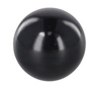 Tuerca de bola de mango para máquinas herramientas, perilla de apriete roscada con núcleo de hierro y cuerpo, negro o rojo, para torno, carpintería, equipos de alimentos (M10-40bakelite negro)
