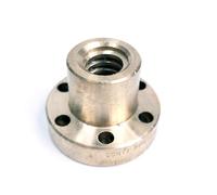 Tuerca de brida Ozdowski Tr 18x4 de bronce en el lado izquierdo