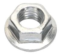 Tuerca De Brida Serrada M8 Zinc DIN 6923 Paquete De 100