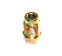 Tuerca de conexión de manguera de freno, 3/16 pulgadas, 10 mm, 1,0 mm, galvanizada, 10 para piezas de repuesto para tuercas de freno oxidadas o redondeadas en el conducto de freno, para talleres