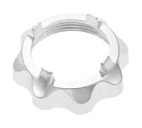 Tuerca de cuchilla for picadora de carne, aleación de aluminio, rosca M6 2,5, 7,9 x 2,9 cm, abrazadera, repuestos for picadora eléctrica de cocina, duradera, fácil de instalar.