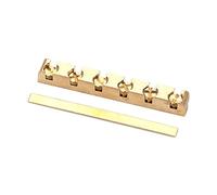 Tuerca de cuerda de latón para guitarra de 42 mm, altura ajustable, campanas de repuesto ajustable, tuerca de color dorado