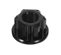 Tuerca de Eje de Bicicleta M10x1.0 Negra para Ejes Delanteros